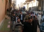 بالصور| مسيرة مؤيدة للجيش والشرطة في حربهم ضد الإرهاب بمنيا القمح
