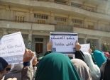 بالصور| طلاب الإخوان يتظاهرون بجامعة بني سويف للإفراج عن المحبوسين
