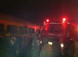 حريق بقطار في محطة ناصر ببني سويف.. والركاب يقفزون من النوافذ