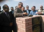 بالصور| وزير التعليم يضع حجر أساس مدرسة المتفوقين بالغردقة 