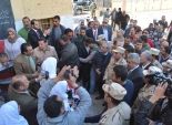 بالصور| قائد المنطقة المركزية العسكرية يتفقد لجان الانتخابات في المنيا