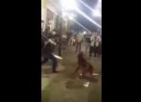 أهالى شارع الأهرام يشاركون في قتل الكلب معنويا