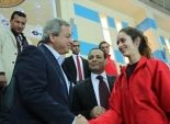 وزير الرياضة يؤازر لاعبي مصر في بطولة الأقصر الدولية للتايكوندو