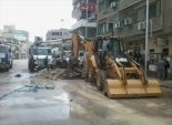 إصلاح كسر خط مياه الشرب بالدخيلة بعد 10 ساعات عمل غرب الإسكندرية