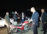 مدير أمن الفيوم يتفقد موقع انفجار عبوة ناسفة في ميدان المسلة