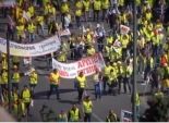 بالصور| 4 آلاف شخص يحتجون على وقف ترخيص أحد مناجم الذهب باليونان