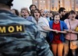 إنهاء اعتصام معارضين للنظام في أحد متنزهات موسكو 