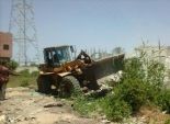 إزالة 25 حالة تعد على الأراضي الزراعية وحرم نهر النيل بكفر الشيخ