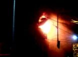 بالصور| حريق هائل في أكبر الشوارع التجارية بطنطا