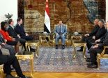 الرئيس لـ وفد الكونجرس: زيارتكم تعكس عمق العلاقات بين القاهرة وواشنطن