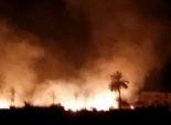 النيابة العامة تعاين حريق 5 أفدنة أرض زراعية في السويس