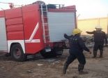 حريق هائل يلتهم 7 منازل بمركز دار السلام في سوهاج 