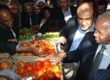 بالصور| جولة وزير التموين ومحافظ القاهرة في سوق العبور