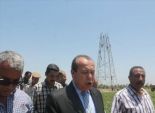 بالصور| محافظ دمياط يتفقد مشروع الربط الكهربائي بين مصر والسعودية