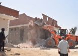 إزالة 15 منزلا على أراض أملاك دولة في المنيا