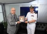 مكتبة الإسكندرية تستقبل رئيس أركان القوات البحرية