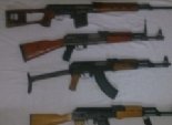  ضبط 25 قطعة سلاح مسروقة من مركز شرطة سمالوط أثناء اقتحامه