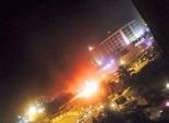 بالصور| لحظة تفجير سيارتين ملغمتين في العاصمة العراقية بغداد