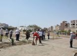 تطوير حديقة النصب التذكاري أمام ديوان عام محافظة البحر الأحمر 