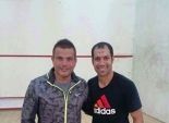 عمرو دياب يتغلب على حسني عبدربه في مباراة اسكواش