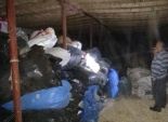 ضبط 25 طن نفايات طبية خطرة داخل مزرعة دواجن بالدقهلية