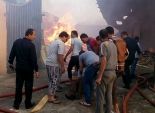 صحة دمياط: 14مصابا في حريق مصنع الأخشاب بالمنطقة الصناعية