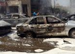 مصادر: تحطيم 11 سيارة في محيط انفجار استهداف موكب النائب العام