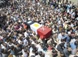 الشرقية تشيع جثامين 5 من شهداء الجيش في سيناء