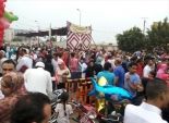 بالصور| الآلاف يؤدون صلاة العيد في ستاد طنطا.. واستياء من سوء التنظيم