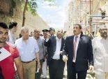 محافظ القاهرة يتفقد أعمال ترميم 54 عقارا من تفجير القنصلية الإيطالية