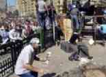 «حرب شوارع» فى التحرير بين الإخوان والقوى الثورية.. وخطيب الجمعة ينهى الصلاة بعد 7 دقائق فقط