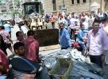 رفع كافة الإشغالات والمخالفات أمام ضريح سعد زغلول وإعادة حركة المرور
