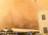 بالصور| عاصفة رملية تضرب المملكة الأردنية.. وهبوط اضطراري للطائرات