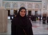 حورية فرغلي تنشر صورها في المسجد النبوي الشريف