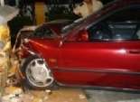  إصابة 7 في حادث تصام على طريق فرعي بالمنيا