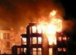 حريق هائل بمصنع في السادات بدون خسائر بشرية