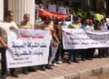 العاملون بحاويات دمياط يأجلون وقفتهم الاحتجاجية لحين عودة رئيس هيئة ميناء دمياط من الحج