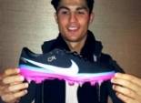  رونالدو يعرض صور حذاءه الجديد نايكي CR7