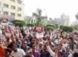 مسيرة للقوى السياسية تجوب شوارع كفر الزيات مطالبين بإسقاط النظام