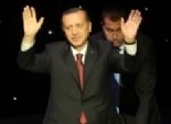  أتراك البلقان يتظاهرون لدعم أردوغان في مواقفه من أحداث ميدان 