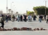  إعادة فتح طريق الصالحية - فاقوس بعد 3 ساعات من قطعه احتجاجا على الانفلات الأمني