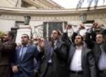 محامو الإسكندرية يرفضون إهدار سيادة القضاء خلال مظاهرات اليوم
