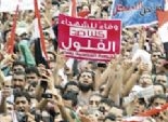 مظاهرات الإسكندرية تبدأ فى الدقيقة الأولى بعد إعلان نتيجة الانتخابات