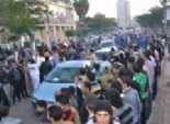  المئات من عمال المحاجر يقتحمون ديوان عام محافظة كفرالشيخ للمطالبة بالتثبيت