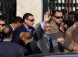  مرسي يصل إلى مسجد 