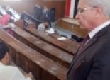  رئيس جامعة المنصورة يتفقد لجان امتحانات الترم الأول