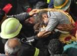  هيئة الإسعاف: ارتفاع ضحايا عقار الإسكندرية إلى 24 قتيلا ومصرع 4 في حادث قطار أرض اللواء