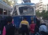 إصابة شخصين في حادث ترام بالإسكندرية