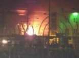  اندلاع حريق بنقطة المطافئ بجاور قسم شرطة السويس