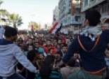  العشرات يتجمعون أمام القائد إبراهيم لإحياء ذكرى جمعة الغضب